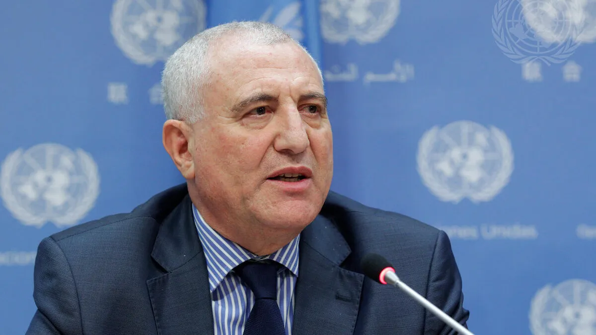  A photo of the Special Envoy of the Secretary-General for the Great Lakes Region, Said Djinnit